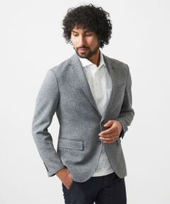 MICHEL KLEIN HOMME / ミッシェルクランオム テーラードジャケット | 【セットアップ】メッシュ調テーラードジャケット