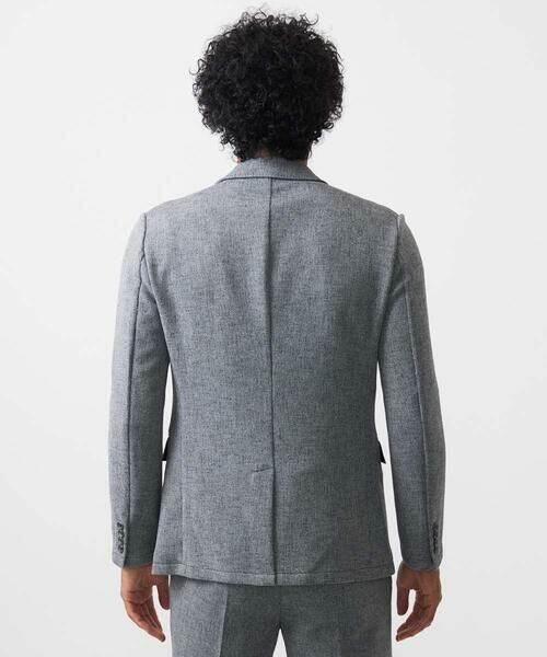 MICHEL KLEIN HOMME / ミッシェルクランオム テーラードジャケット | 【セットアップ】メッシュ調テーラードジャケット | 詳細12