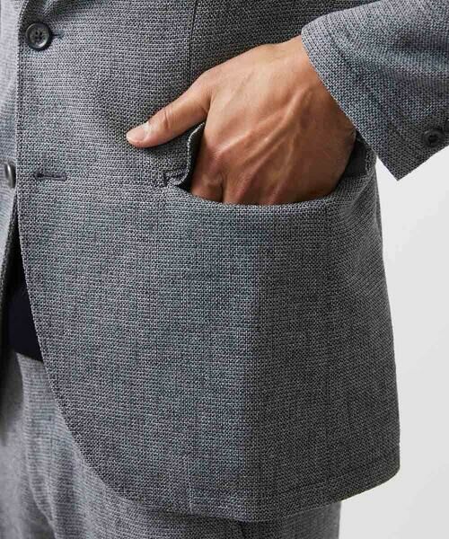 MICHEL KLEIN HOMME / ミッシェルクランオム テーラードジャケット | 【セットアップ】メッシュ調テーラードジャケット | 詳細18