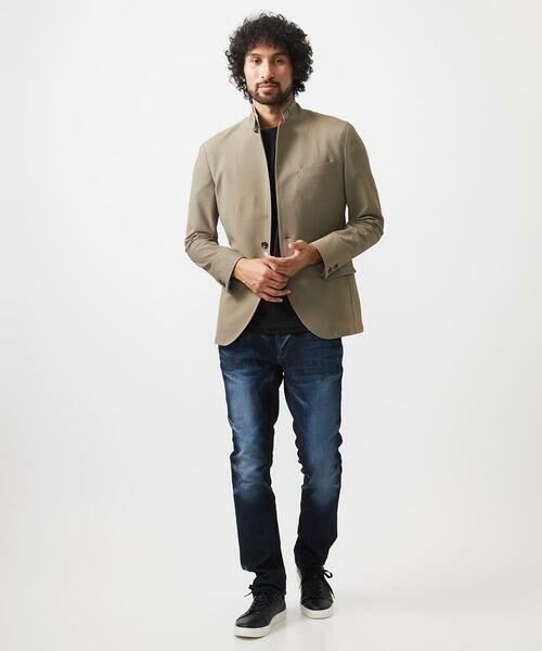 MICHEL KLEIN HOMME / ミッシェルクランオム テーラードジャケット | 【セットアップ】ストレッチコンバーチブルジャケット | 詳細1