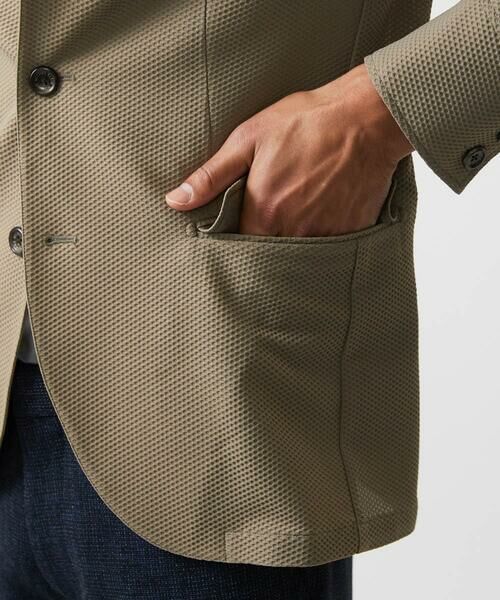 MICHEL KLEIN HOMME / ミッシェルクランオム テーラードジャケット | 【セットアップ】ストレッチコンバーチブルジャケット | 詳細10