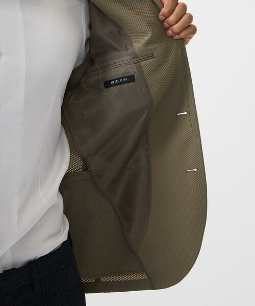 MICHEL KLEIN HOMME / ミッシェルクランオム テーラードジャケット | 【セットアップ】ストレッチコンバーチブルジャケット | 詳細13