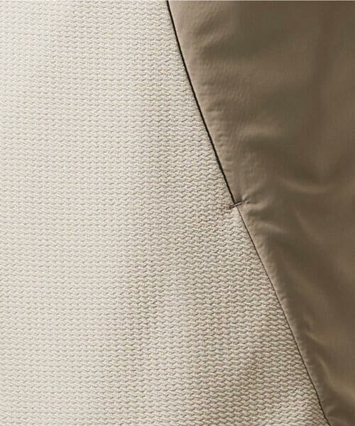 MICHEL KLEIN HOMME / ミッシェルクランオム ノーカラージャケット | 【セットアップ】ダブルフェイスノーカラージャケット | 詳細4