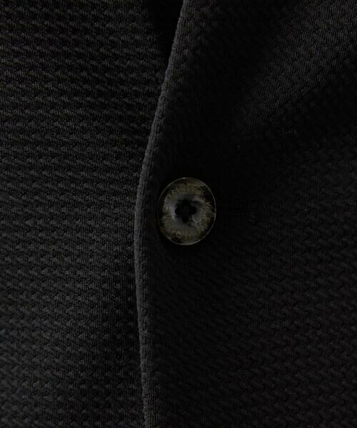 MICHEL KLEIN HOMME / ミッシェルクランオム ノーカラージャケット | 【セットアップ】ダブルフェイスノーカラージャケット | 詳細16