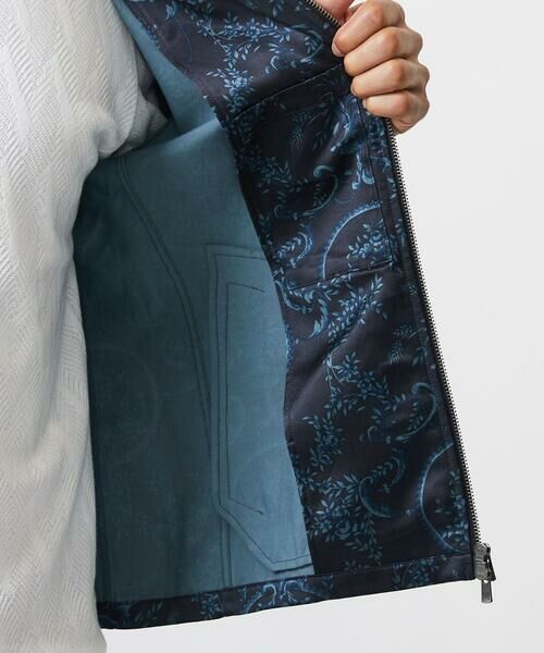 MICHEL KLEIN HOMME / ミッシェルクランオム その他アウター | 総柄スタンドカラーブルゾン | 詳細12
