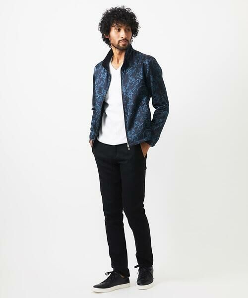 MICHEL KLEIN HOMME / ミッシェルクランオム その他アウター | 総柄スタンドカラーブルゾン | 詳細2