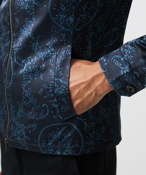 MICHEL KLEIN HOMME / ミッシェルクランオム その他アウター | 総柄スタンドカラーブルゾン | 詳細9