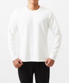 MICHEL KLEIN HOMME / ミッシェルクランオム カットソー | 【BODY MAKE】ダブルフェイスクルーネック長袖カットソー