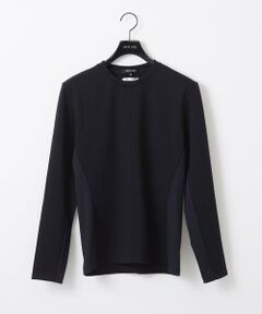 MICHEL KLEIN HOMME / ミッシェルクランオム カットソー | 【BODY MAKE】ダブルフェイスクルーネック長袖カットソー