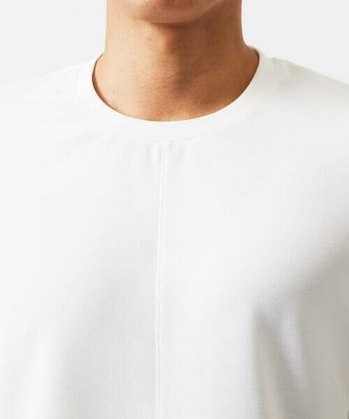 MICHEL KLEIN HOMME / ミッシェルクランオム カットソー | 【BODY MAKE】ダブルフェイスクルーネック長袖カットソー | 詳細4