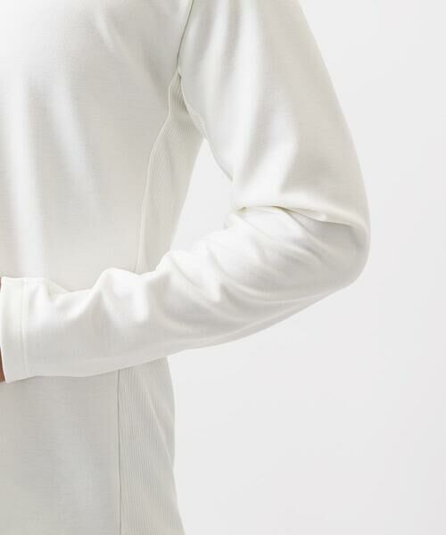 MICHEL KLEIN HOMME / ミッシェルクランオム カットソー | 【BODY MAKE】ダブルフェイスクルーネック長袖カットソー | 詳細5