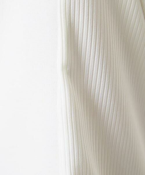 MICHEL KLEIN HOMME / ミッシェルクランオム カットソー | 【BODY MAKE】ダブルフェイスクルーネック長袖カットソー | 詳細8