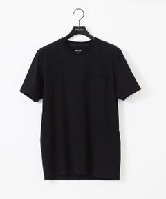 MICHEL KLEIN HOMME / ミッシェルクランオム カットソー | 《日本製》胸ポケット付きクルーネック半袖カットソー