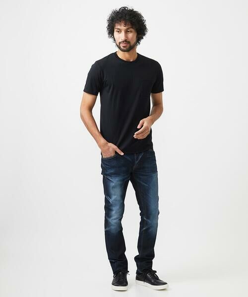 MICHEL KLEIN HOMME / ミッシェルクランオム カットソー | 《日本製》胸ポケット付きクルーネック半袖カットソー | 詳細4