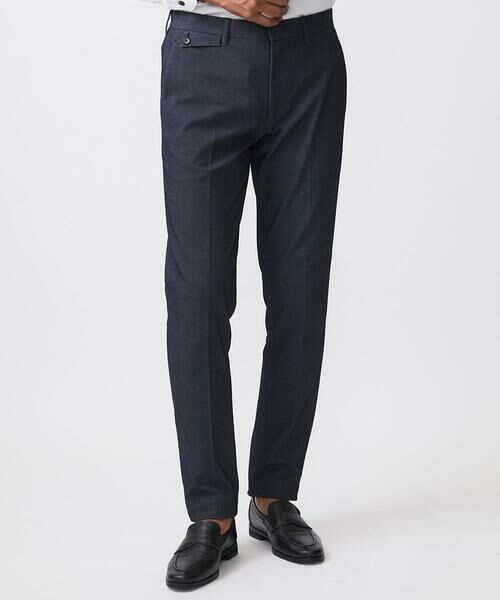 MICHEL KLEIN HOMME/ミッシェルクランオム ジャージスラックスパンツ セットアップ ネイビー S MICHEL KLEIN HOMME/ミッシェルクランオム ジャージスラックスパンツ セットアップ ネイビー S