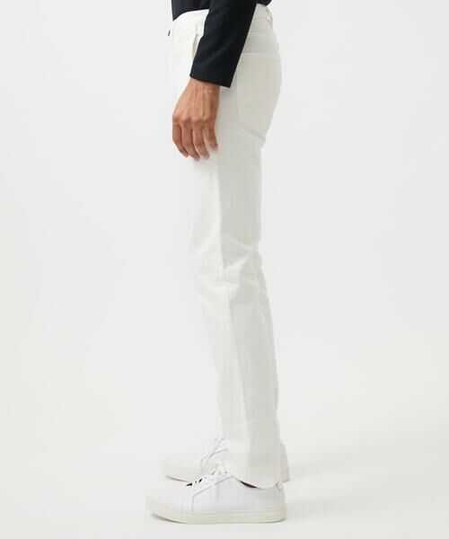 MICHEL KLEIN HOMME / ミッシェルクランオム チノ・ワークパンツ | ホワイトデニムパンツ | 詳細3