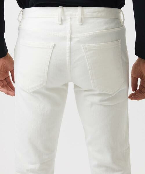 MICHEL KLEIN HOMME / ミッシェルクランオム チノ・ワークパンツ | ホワイトデニムパンツ | 詳細5