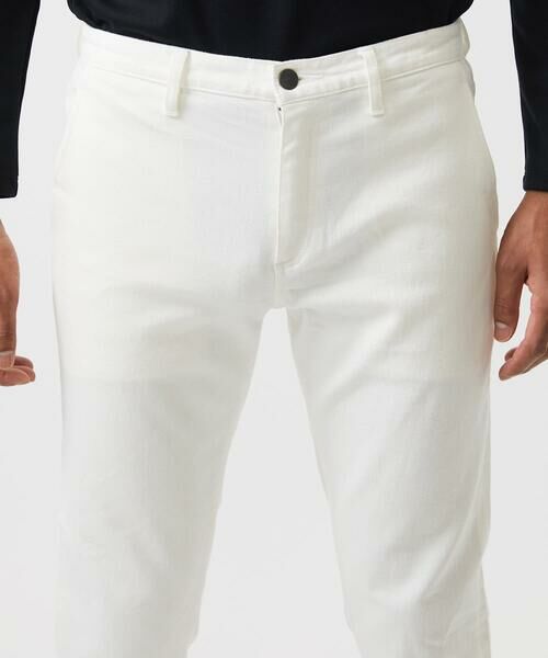 MICHEL KLEIN HOMME / ミッシェルクランオム チノ・ワークパンツ | ホワイトデニムパンツ | 詳細6