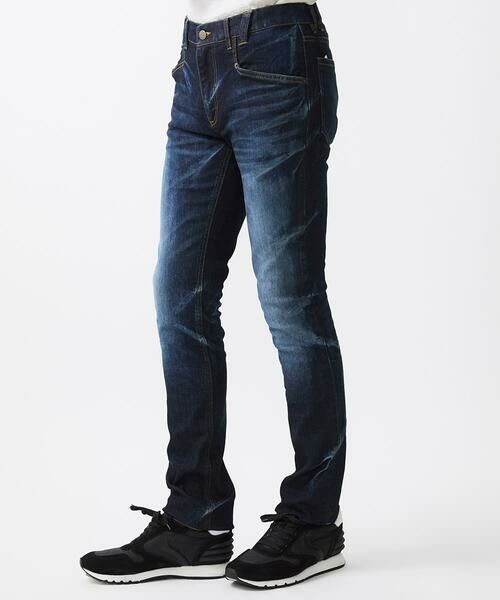 MICHEL KLEIN HOMME / ミッシェルクランオム チノ・ワークパンツ | 《日本製》ブルーオーシャンデニムパンツ | 詳細2