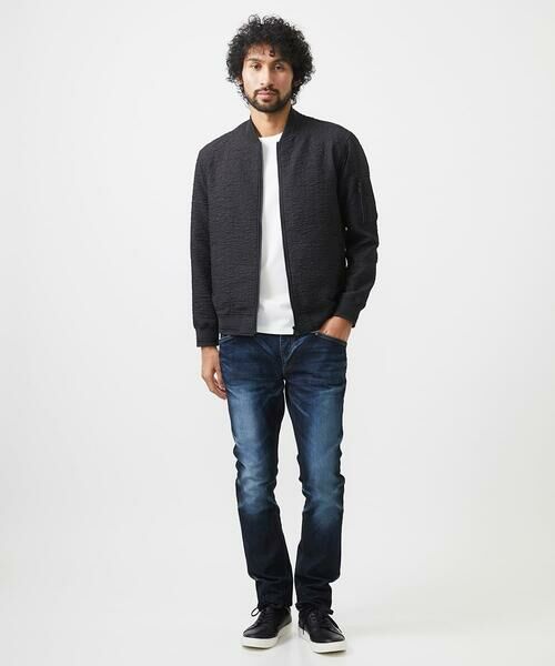 MICHEL KLEIN HOMME / ミッシェルクランオム チノ・ワークパンツ | 《日本製》ブルーオーシャンデニムパンツ | 詳細3