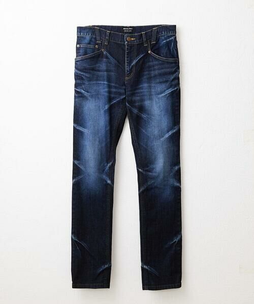 MICHEL KLEIN HOMME/ミッシェルクランオム 《日本製》ブルーオーシャンデニムパンツ ネイビー(57) LL MICHEL KLEIN HOMME/ミッシェルクランオム 《日本製》ブルーオーシャンデニムパンツ ネイビー(57) LL
