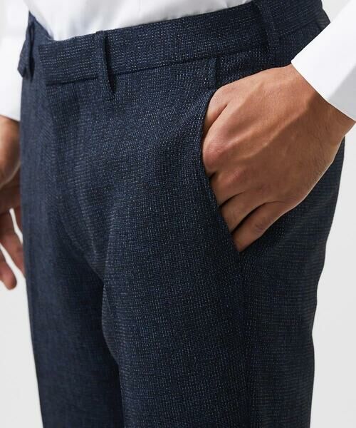 MICHEL KLEIN HOMME / ミッシェルクランオム チノ・ワークパンツ | 【セットアップ】メッシュ調スラックスパンツ | 詳細7