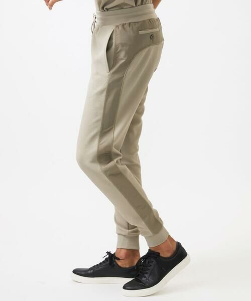 MICHEL KLEIN HOMME / ミッシェルクランオム チノ・ワークパンツ | 【セットアップ】ダブルフェイスジョガーパンツ | 詳細2