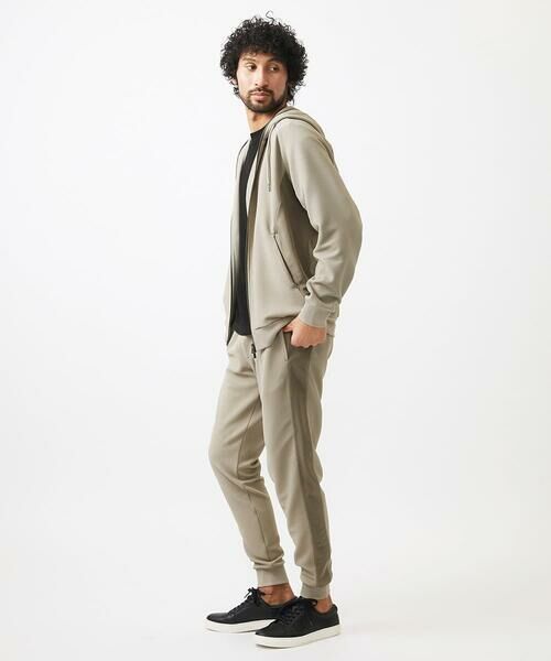 MICHEL KLEIN HOMME / ミッシェルクランオム チノ・ワークパンツ | 【セットアップ】ダブルフェイスジョガーパンツ | 詳細5