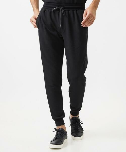 MICHEL KLEIN HOMME / ミッシェルクランオム チノ・ワークパンツ | 【セットアップ】ダブルフェイスジョガーパンツ | 詳細6