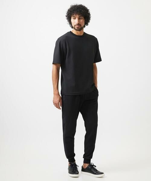 MICHEL KLEIN HOMME / ミッシェルクランオム チノ・ワークパンツ | 【セットアップ】ダブルフェイスジョガーパンツ | 詳細7