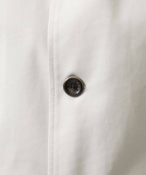 MICHEL KLEIN HOMME / ミッシェルクランオム ステンカラーコート | フード付きスタントカラーコート | 詳細12