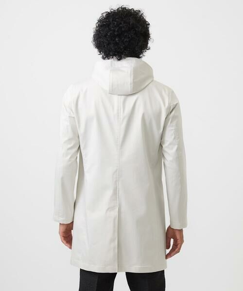 MICHEL KLEIN HOMME / ミッシェルクランオム ステンカラーコート | フード付きスタントカラーコート | 詳細6