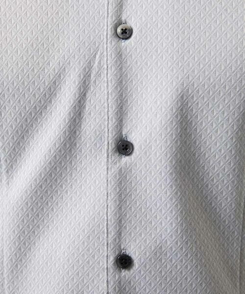 MICHEL KLEIN HOMME / ミッシェルクランオム シャツ・ブラウス | 《日本製》ジャガード柄長袖シャツ | 詳細17