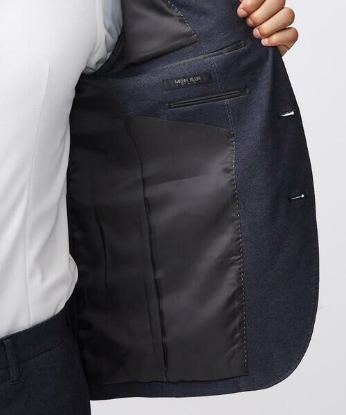 MICHEL KLEIN HOMME / ミッシェルクランオム テーラードジャケット | 【セットアップ】ジャージテーラードジャケット【BODY MAKE】 | 詳細13