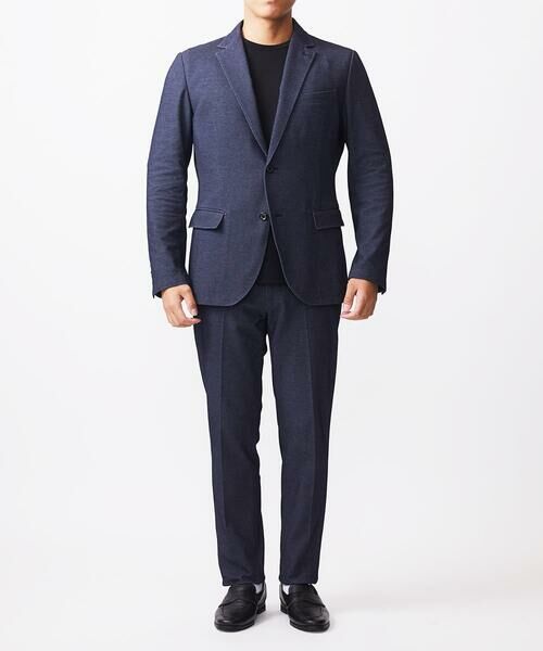 MICHEL KLEIN HOMME / ミッシェルクランオム テーラードジャケット | 【セットアップ】ジャージテーラードジャケット【BODY MAKE】 | 詳細4