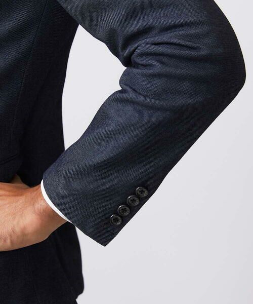 MICHEL KLEIN HOMME / ミッシェルクランオム テーラードジャケット | 【セットアップ】ジャージテーラードジャケット【BODY MAKE】 | 詳細9