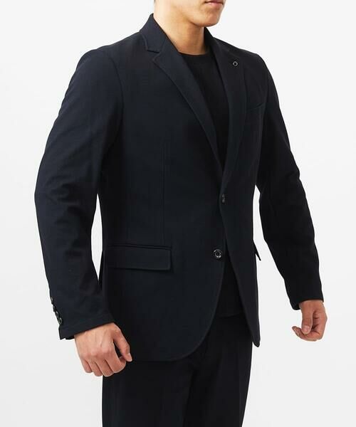 MICHEL KLEIN HOMME / ミッシェルクランオム テーラードジャケット | 【セットアップ】ジャージテーラードジャケット【BODY MAKE】 | 詳細15
