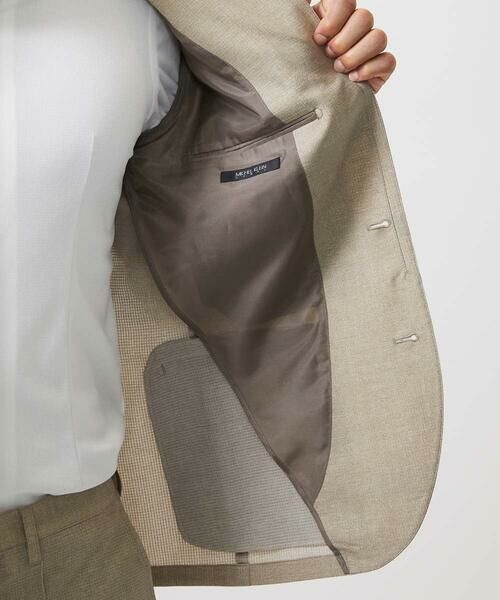 MICHEL KLEIN HOMME / ミッシェルクランオム テーラードジャケット | 【セットアップ】メッシュコンバーチブルジャケット | 詳細13