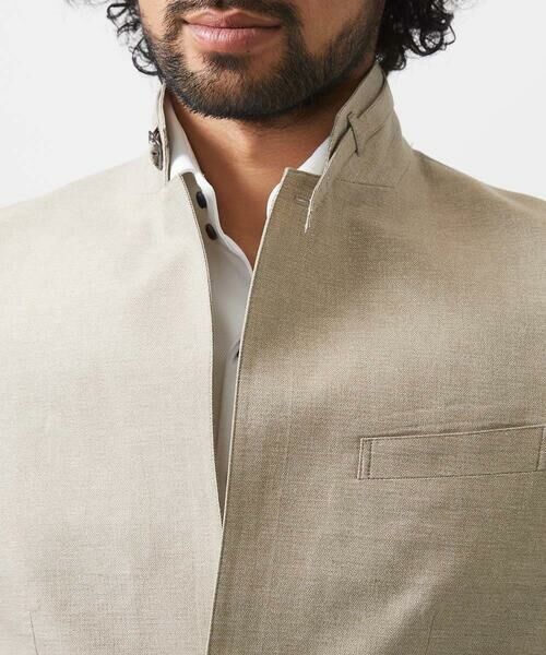 MICHEL KLEIN HOMME / ミッシェルクランオム テーラードジャケット | 【セットアップ】メッシュコンバーチブルジャケット | 詳細6