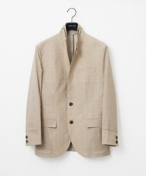 MICHEL KLEIN HOMME/ミッシェルクランオム メッシュコンバーチブルジャケット セットアップ ベージュ L MICHEL KLEIN HOMME/ミッシェルクランオム メッシュコンバーチブルジャケット セットアップ ベージュ L