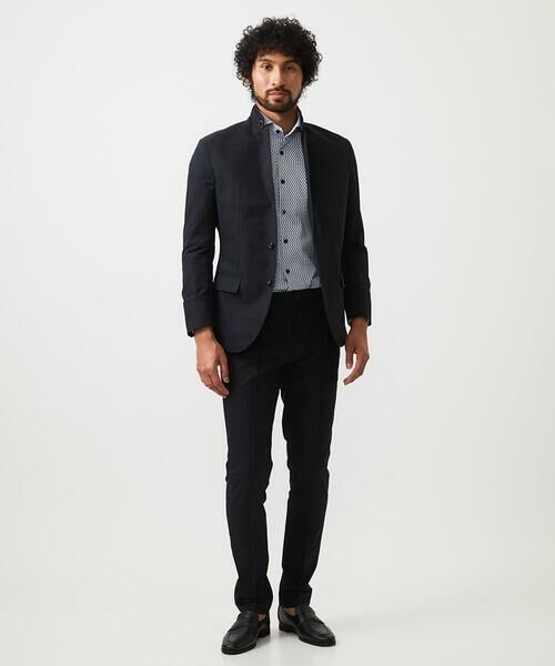 MICHEL KLEIN HOMME / ミッシェルクランオム テーラードジャケット | 【セットアップ】メッシュコンバーチブルジャケット | 詳細14