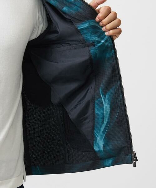 MICHEL KLEIN HOMME / ミッシェルクランオム その他アウター | スモーク柄メッシュパーカーブルゾン | 詳細14