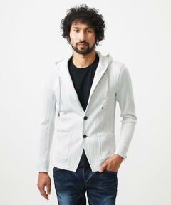 MICHEL KLEIN HOMME / ミッシェルクランオム パーカー | プリーツフードジャケット