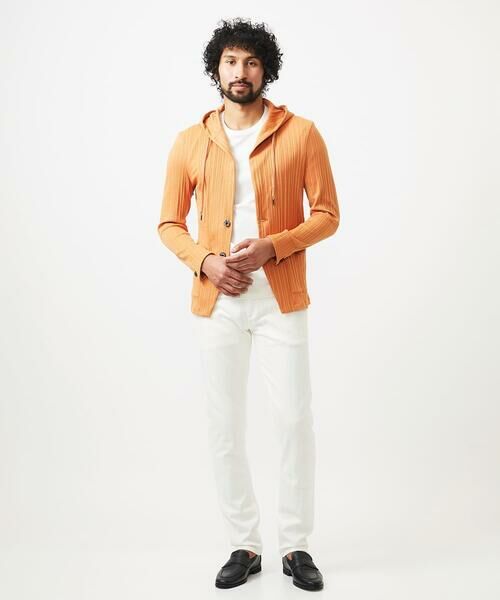 MICHEL KLEIN HOMME / ミッシェルクランオム パーカー | プリーツフードジャケット | 詳細1