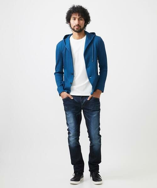 MICHEL KLEIN HOMME / ミッシェルクランオム パーカー | プリーツフードジャケット | 詳細5