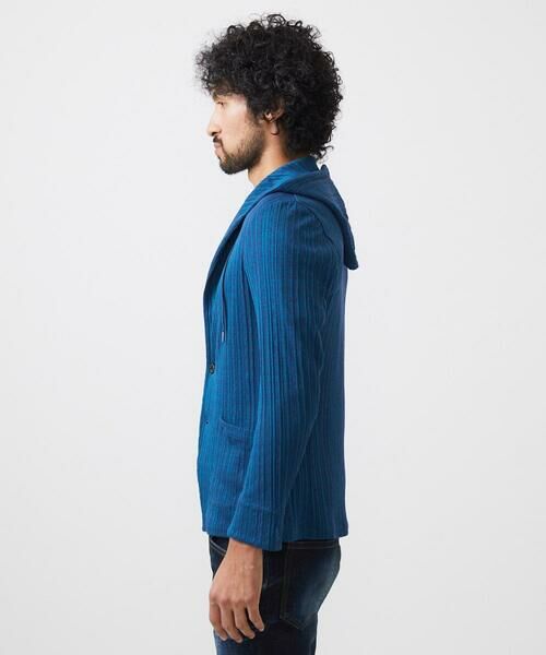 MICHEL KLEIN HOMME / ミッシェルクランオム パーカー | プリーツフードジャケット | 詳細7