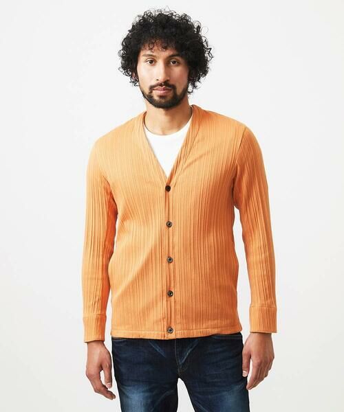 MICHEL KLEIN HOMME / ミッシェルクランオム カーディガン・ボレロ | 【WEB限定】プリーツYカーディガン | 詳細2