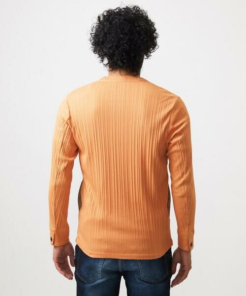 MICHEL KLEIN HOMME / ミッシェルクランオム カーディガン・ボレロ | 【WEB限定】プリーツYカーディガン | 詳細4