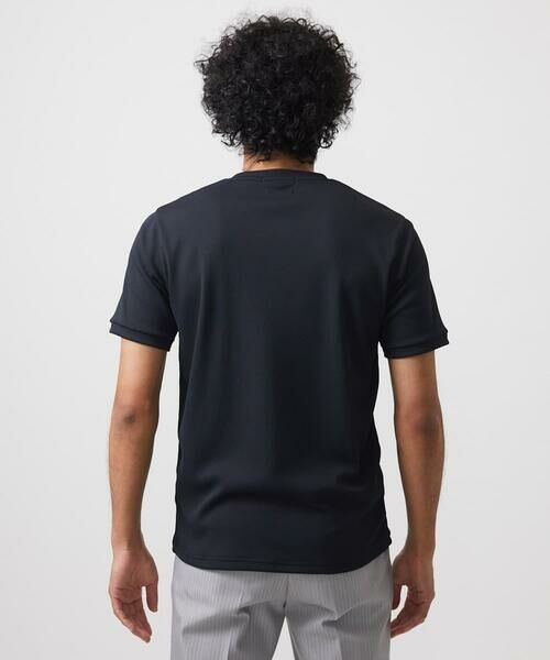 MICHEL KLEIN HOMME / ミッシェルクランオム カットソー | 《日本製》キーネック半袖カットソー | 詳細6