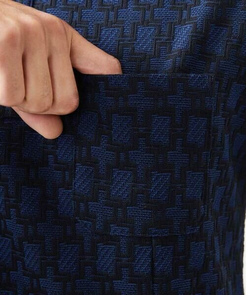 MICHEL KLEIN HOMME / ミッシェルクランオム カットソー | 《日本製》リンクスVネック半袖ポロシャツ | 詳細9